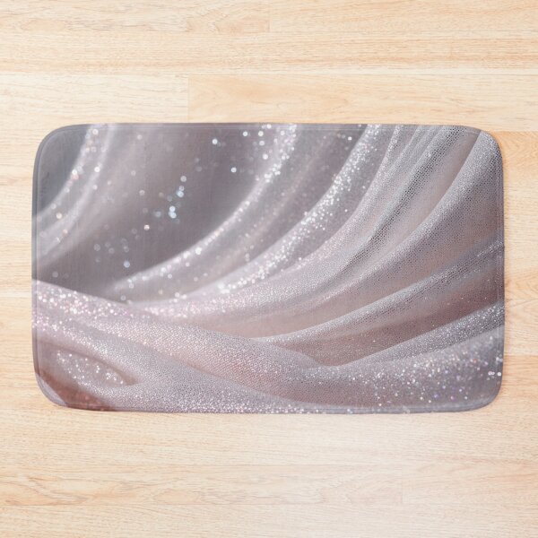Item preview, Soft pink fabric with glittery shine designed and sold by anytka.