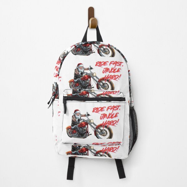 Item preview, Funny Christmas Gift for Bikers- Vintage Styled Santa on a Motorcycle designed and sold by MiloOfficial.