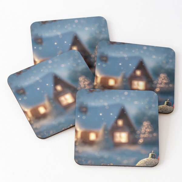 Item preview, Cozy Cabin in Snowy Forest – 4K Winter Wonderland   designed and sold by AlwaysHome.