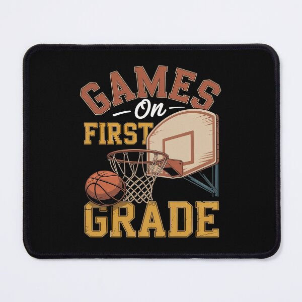 Item preview, Funny Games On First Grade Basketball First Day Of School designed and sold by PeteHomenick.