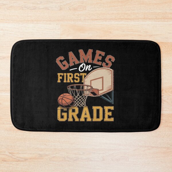 Item preview, Funny Games On First Grade Basketball First Day Of School designed and sold by PeteHomenick.