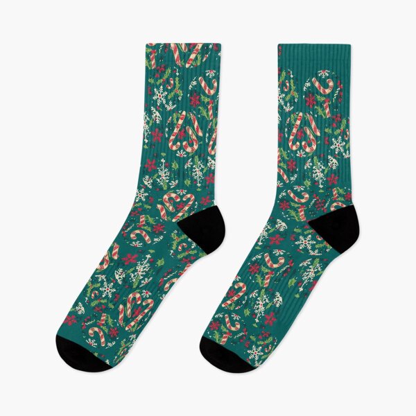 Item preview, Christmas motif turquoise designed and sold by MeerkatArt.