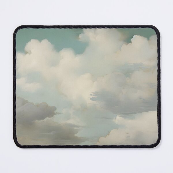 Item preview, Cloudy Sky Painting, Blue Sky Print, Cloud Oil Painting, Antique Cloud Wall Decor, Sky Wall Art Print, Nursery Cloud Prints, Modern Wall Art designed and sold by SavageVision.