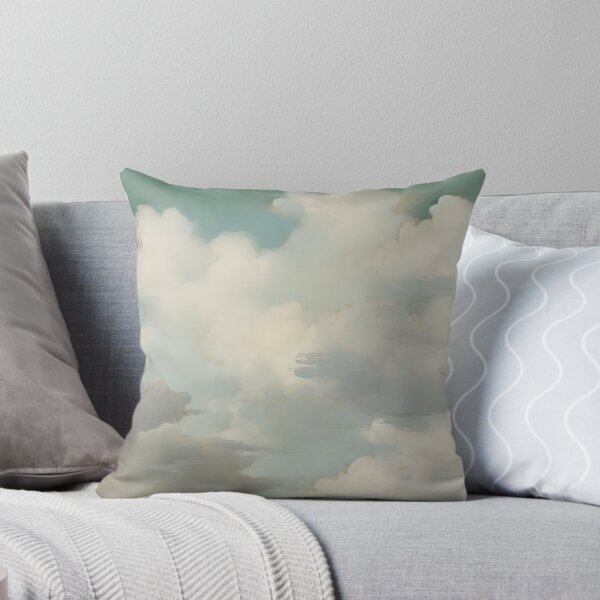 Item preview, Cloudy Sky Painting, Blue Sky Print, Cloud Oil Painting, Antique Cloud Wall Decor, Sky Wall Art Print, Nursery Cloud Prints, Modern Wall Art designed and sold by SavageVision.