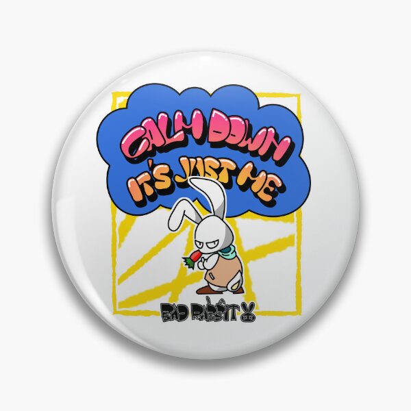 Item preview, BAD RABBIT SERIES – Deadpan Bunny Attitude Tees designed and sold by collectionA.
