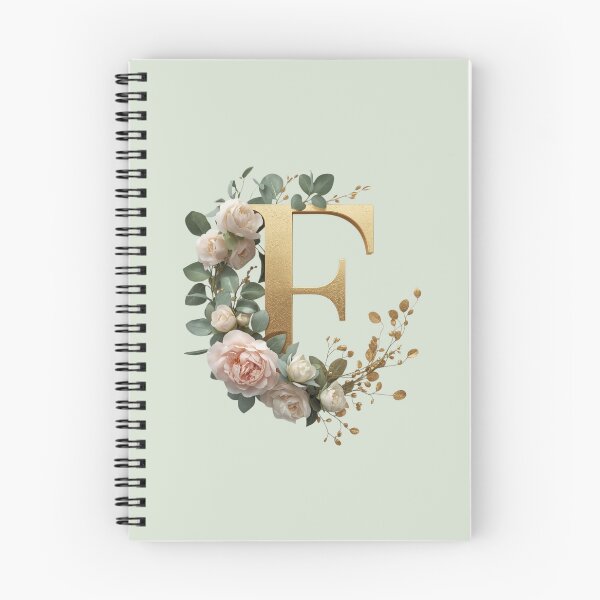 Item preview, Floral Gold Letter F Monogram – Coquette Christian Wall Art, Elegant Blush Rose Initial Print, Faith-Inspired Feminine Gift designed and sold by AmenAlways.