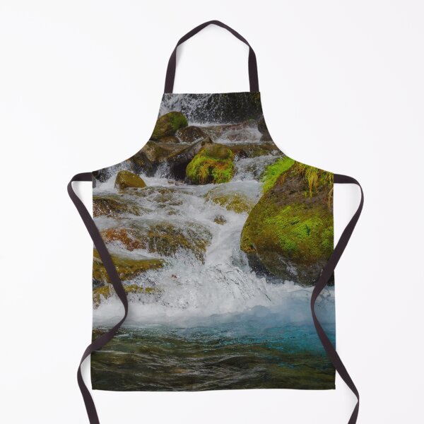 Item preview, Fresh Spring Water over Mossy Rocks in the Kawamata River, Yamanashi, Japan designed and sold by Pix4Japan.