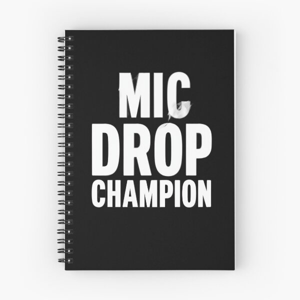 Item preview, Copy of Mic Drop Champion! designed and sold by ConfuseLab Shop.