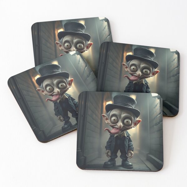 Item preview, Tim Burton Style Crazy Old Victorian Man In A Top Hat   designed and sold by Henrybubbles400.