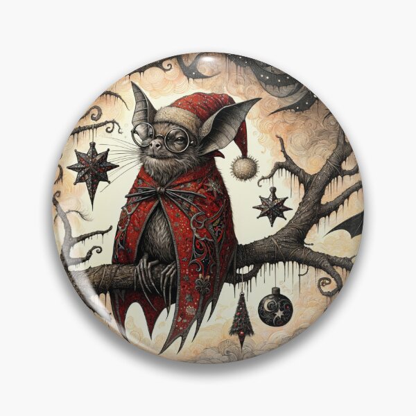 Item preview, Funny Christmas Bat designed and sold by M-Y-A-R-T-.