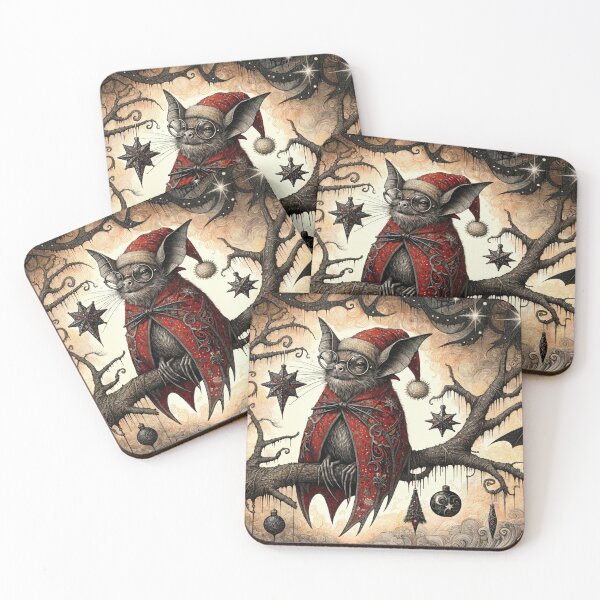 Item preview, Funny Christmas Bat designed and sold by M-Y-A-R-T-.