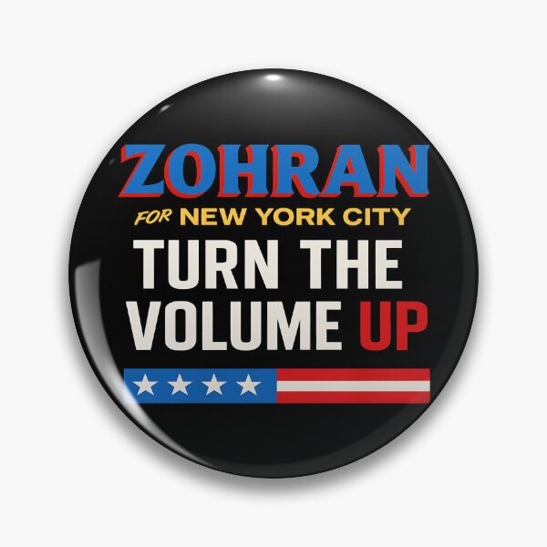 Item preview, Zohran Mamdani Turn The Volume Up  designed and sold by gear-posters.