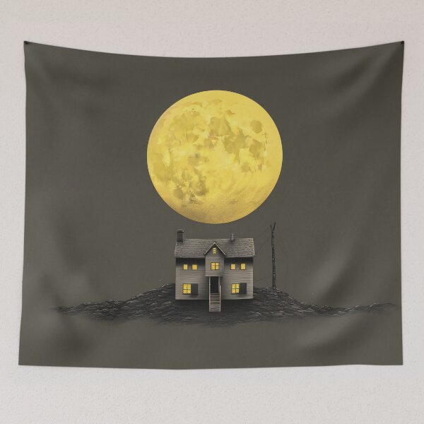 Item preview, Enchanted Nightfall and the Lonely House designed and sold by anytka.