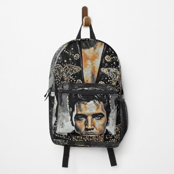 Item preview, Elvis Presley Gold Jumpsuit: Abstract Pop Art Canvas | The King of Rock designed and sold by Art's Diner.