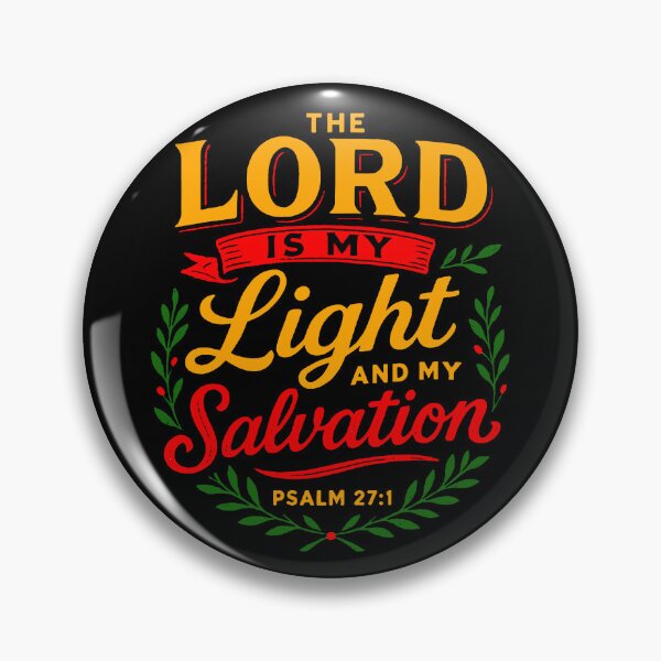 Item preview, Psalm 27:1 The LORD is my Light and my Salvation designed and sold by plushism.
