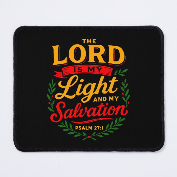 Item preview, Psalm 27:1 The LORD is my Light and my Salvation designed and sold by plushism.