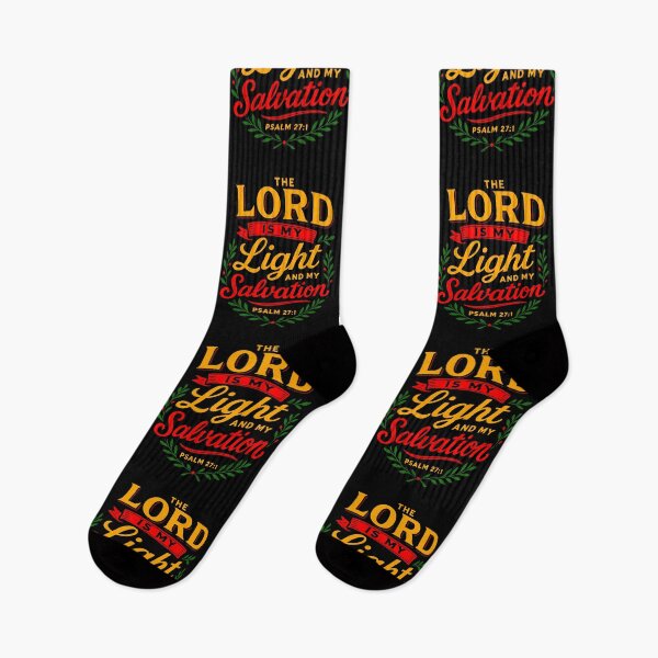 Item preview, Psalm 27:1 The LORD is my Light and my Salvation designed and sold by plushism.