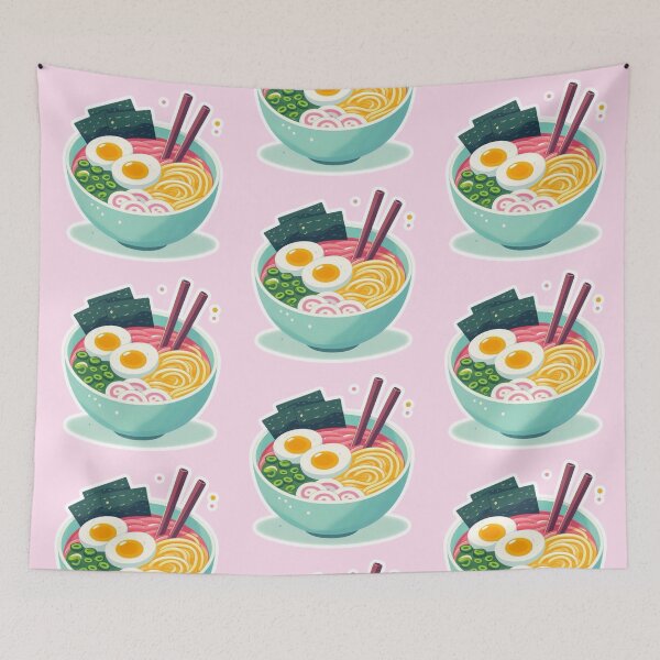 Item preview, Cute Kawaii Ramen Bowl – Adorable Anime Manga Noodle Lover Design designed and sold by Sugar Wisdom .