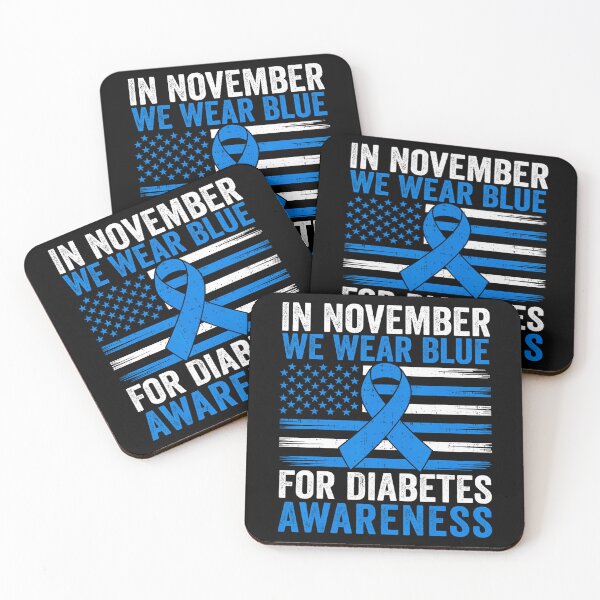 Item preview, Bow Vintage Quote Month November Support Style Blue designed and sold by Williammarger.