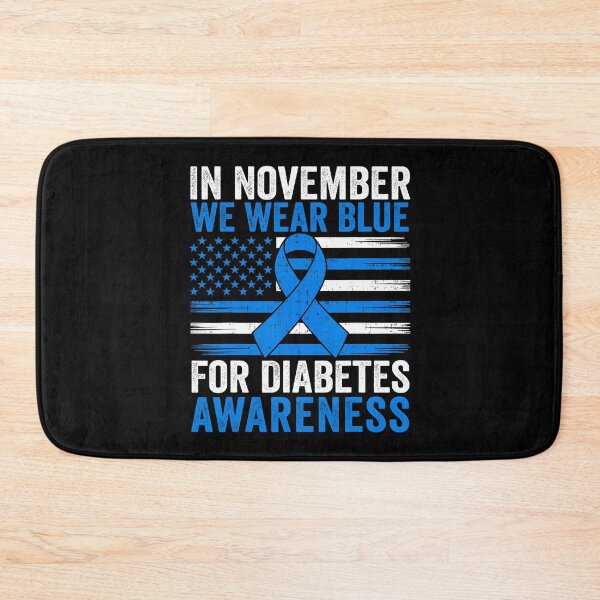 Item preview, Bow Vintage Quote Month November Support Style Blue designed and sold by Williammarger.