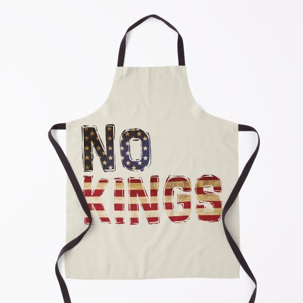 Item preview, No Kings, US flag designed and sold by Delphimages Art.