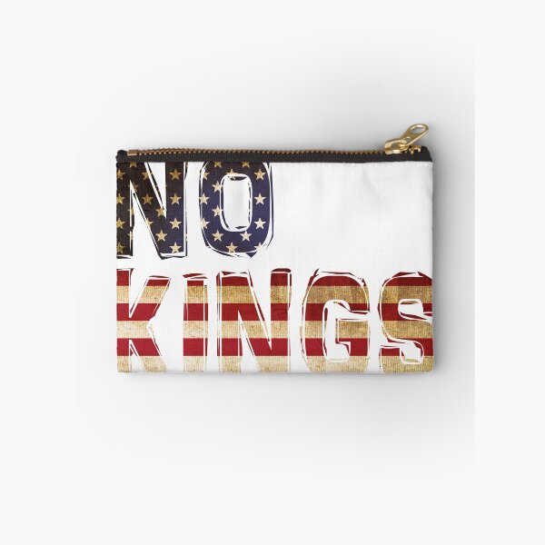 Item preview, No Kings, US flag designed and sold by Delphimages Art.