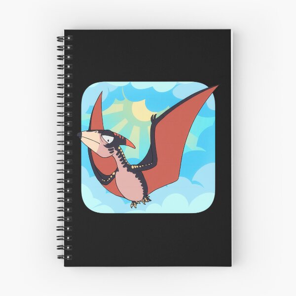 Item preview, Grumpy Pterodactyl Flying High designed and sold by spinoleinart.