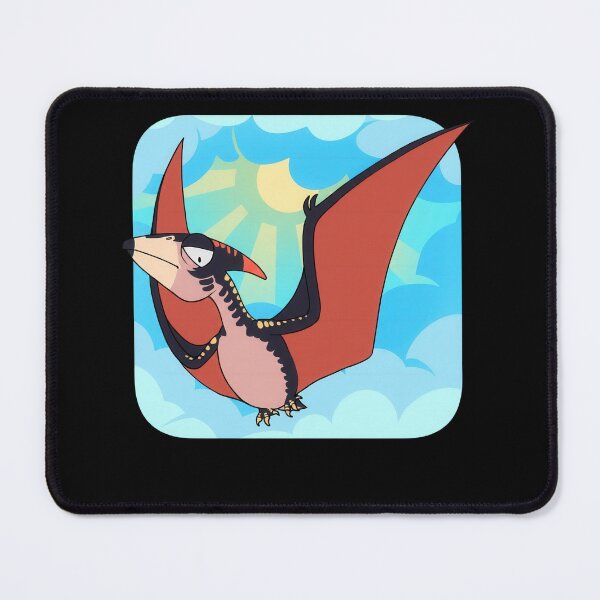 Item preview, Grumpy Pterodactyl Flying High designed and sold by spinoleinart.