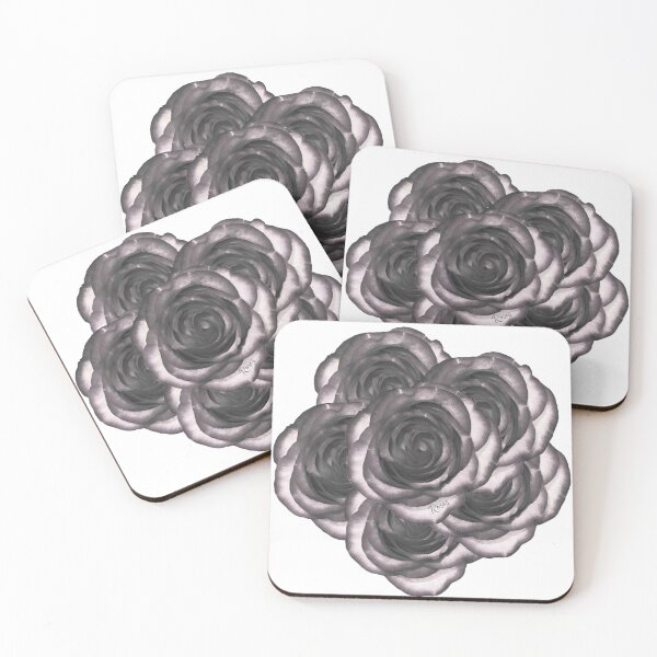 Item preview, Watercolor black roses arrangement designed and sold by serenebookworm.