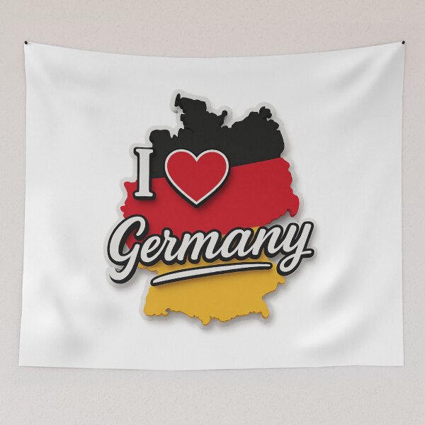 Item preview, I love Germany / Deutschland designed and sold by RW-Art-Design.