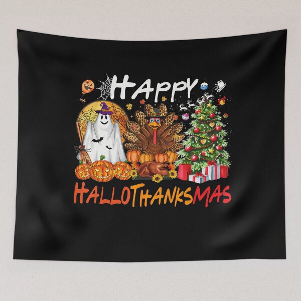 Item preview, Christmas Vintage Hallothanksmas Merry Tree 2025 Happy designed and sold by JamieFmorriSS.