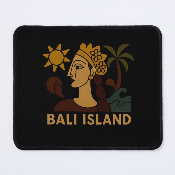 Item preview, Bali Island | Minimal Style Art | Tropical Travel Design with Boho Aesthetic designed and sold by OzzFrequency.