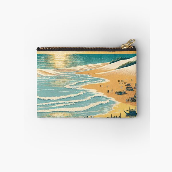 Item preview, Ukiyo-e Woodblock Print of Natal, Brazil – Edo-Style Tropical Coastline designed and sold by Vandy Fullam.