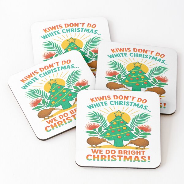Item preview, Bright Kiwi Christmas – Surfboard Tree & Summer Fun designed and sold by Globalcitytees.