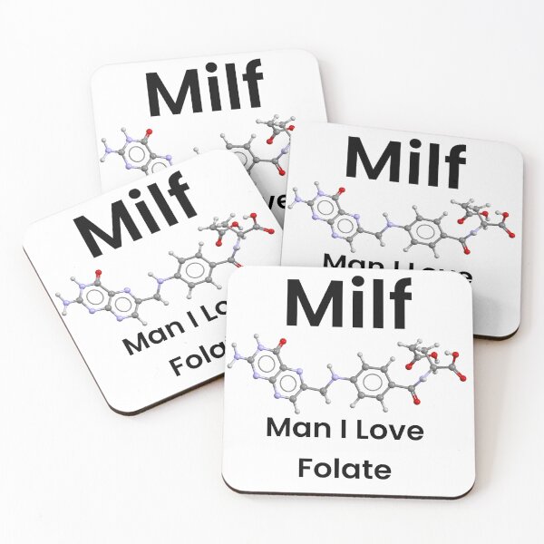 Item preview, MILF, Man I Love Folate for dietitians, nutritionists, chemistry majors designed and sold by akalish309.