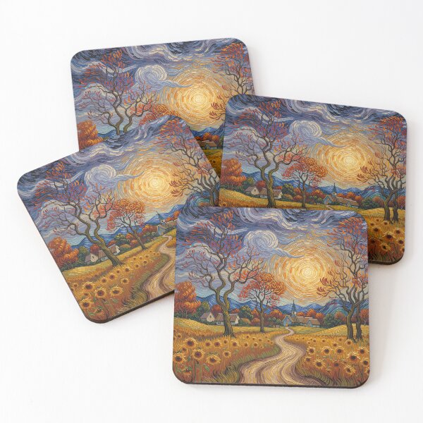 Item preview, Autumn Embrace: A Swirling Symphony of Color designed and sold by griez.