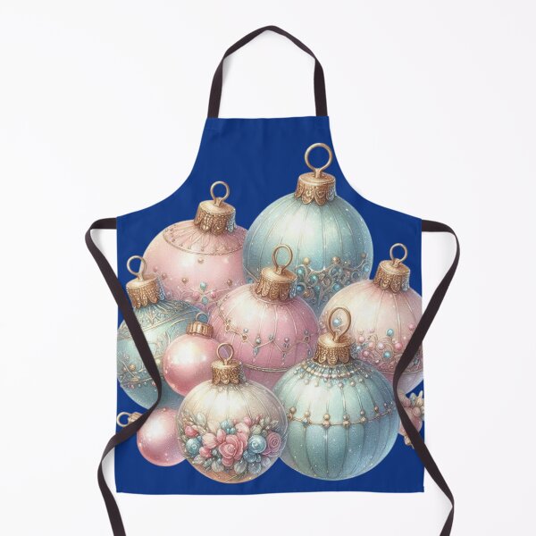 Artikelvorschau, Vintage Weihnachtskugeln Rosa und Blau entworfen und verkauft von NotasCreativa.