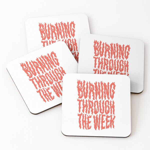 Item preview, Burning through the week designed and sold by The Lines.