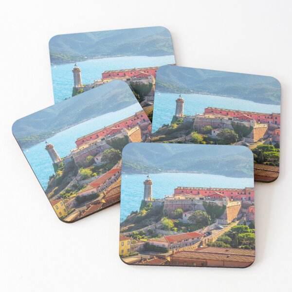 Item preview, Elba island, Forte Falcone view in Portoferraio. Tuscany, Italy. designed and sold by Stefano Orazzini.