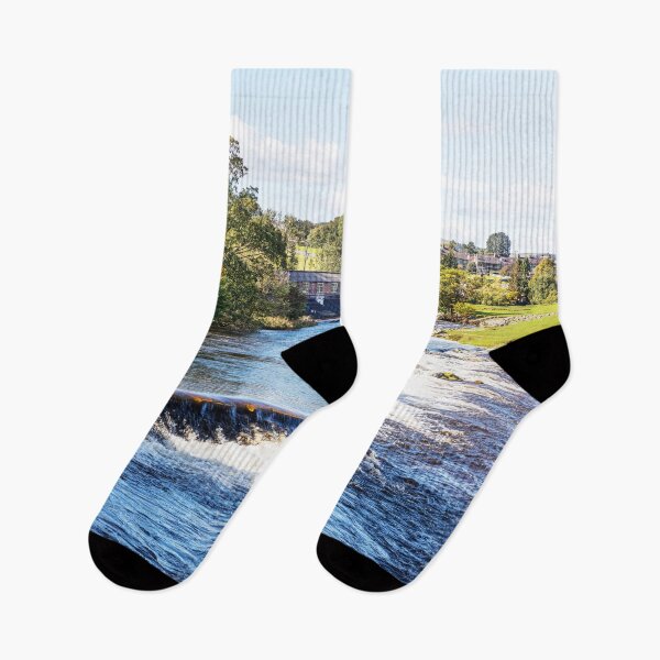 Item preview, Linton Falls, Linton, Grassington, Yorkshire, England, Peaceful Riverside Scene designed and sold by Paul Thompson Photography.