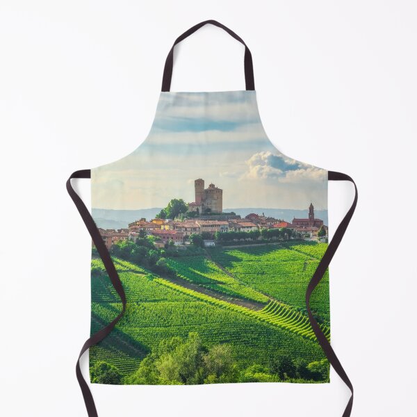 Item preview, Langhe vineyards and Serralunga d'Alba village, Piedmont, Italy designed and sold by Stefano Orazzini.
