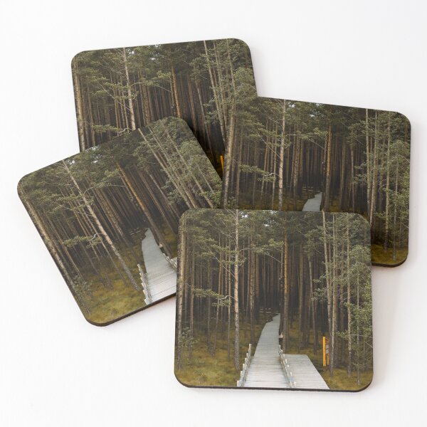 Item preview, Into the Pines — Wooden Path Through the Forest designed and sold by alicjamiekina.