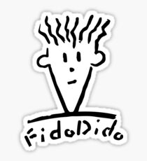 Fido Dido Face Sticker