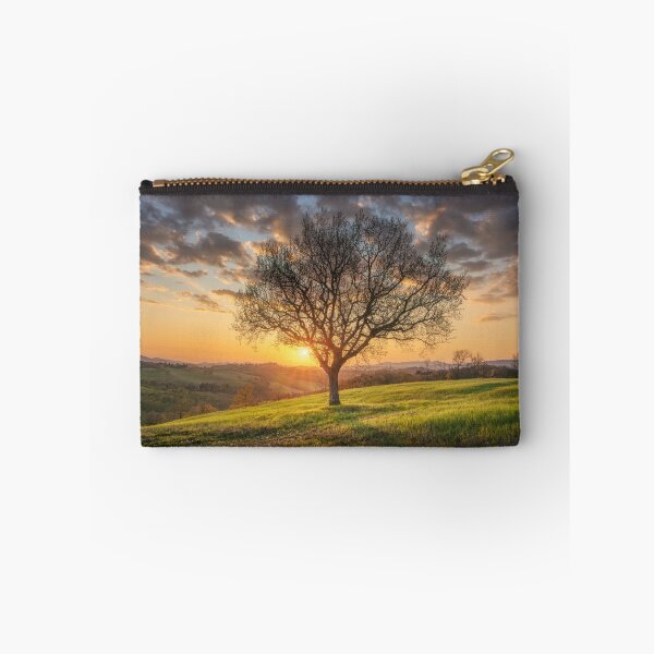 Item preview, Lone tree in a beautiful spring sunset in Tuscany, Italy designed and sold by Stefano Orazzini.