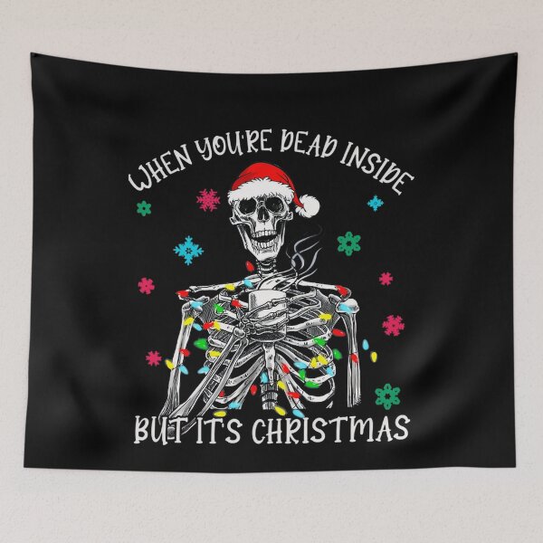 Item preview, Christmas Its Are Funny But Inside You Dead Retro Classic Vintgae When designed and sold by TMcConnellK.