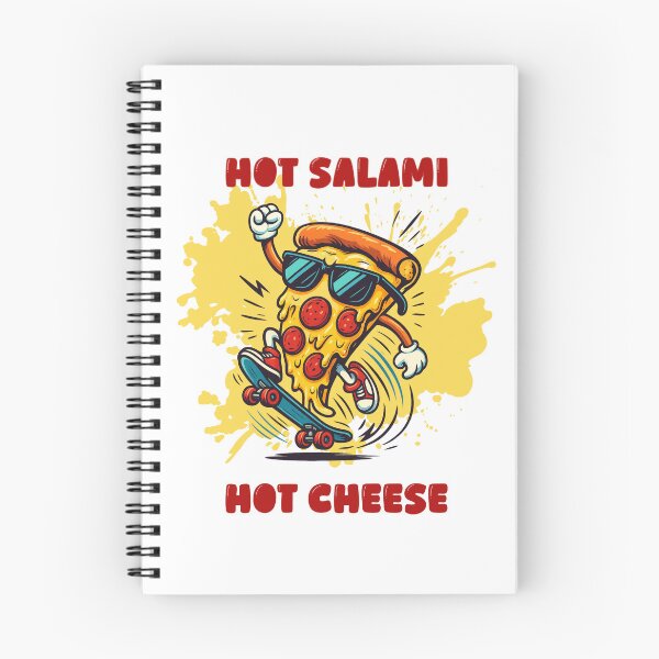 Item preview, Hot Salami Hot Cheese – Cool Pizza Skater Slice designed and sold by FeelCreations.