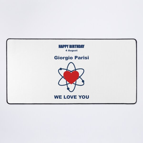 Item preview, Tribute to Giorgio Parisi — 4 August designed and sold by ariksworld.