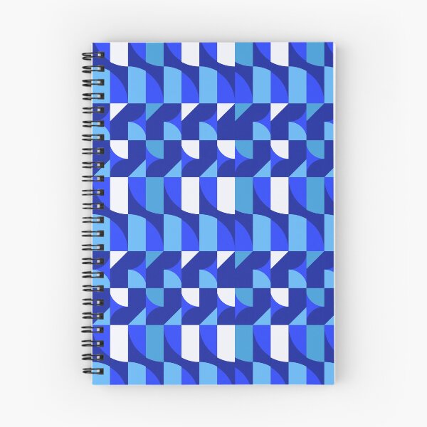 Item preview, BLUE GEOMETRIC PATTERN designed and sold by THEDESIGNERTTY.