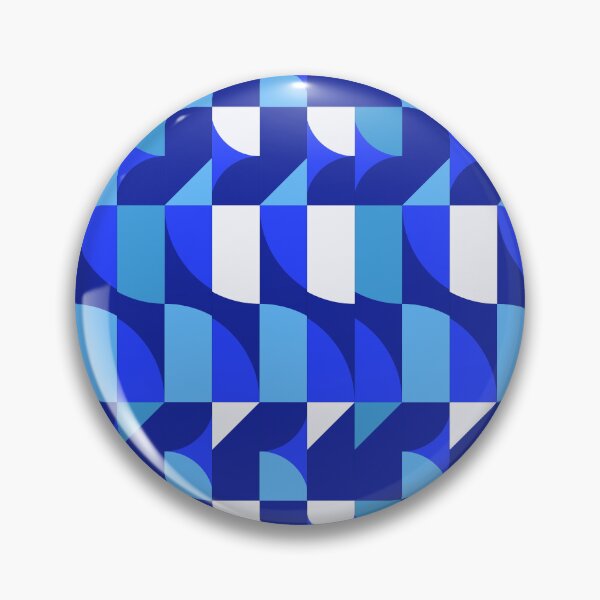 Item preview, PATRÓN GEOMÉTRICO AZUL designed and sold by THEDESIGNERTTY.