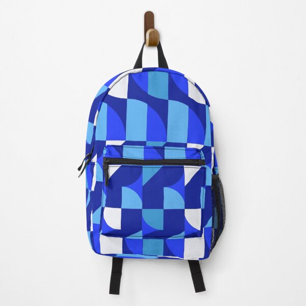Item preview, BLUE GEOMETRIC PATTERN designed and sold by THEDESIGNERTTY.